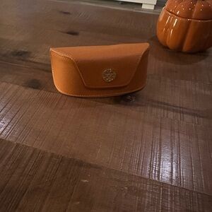 Tory Burch Burnt Orange Sunglasses Holder
